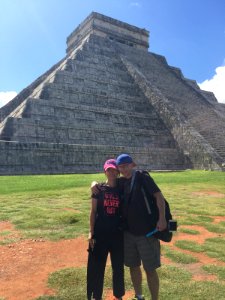 Us At Chichen Itza photo