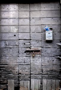 Doors in Tivoli, Italy