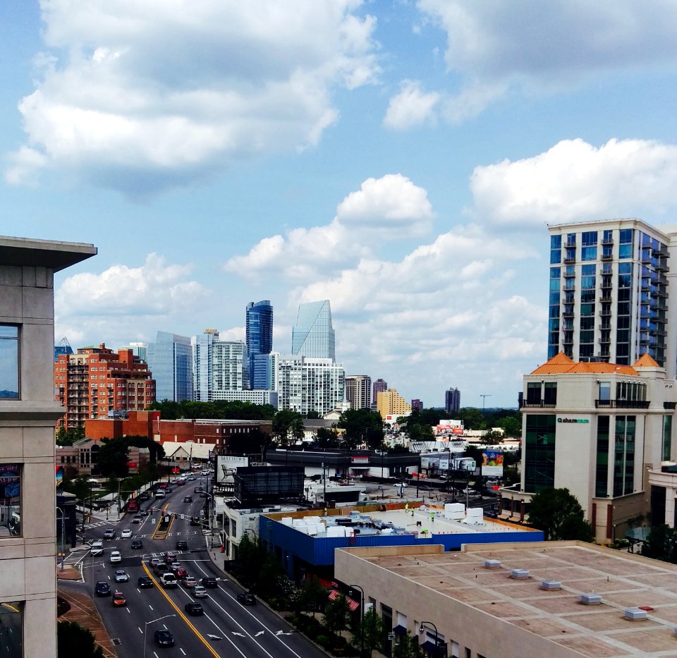 View from Restoration Hardware
