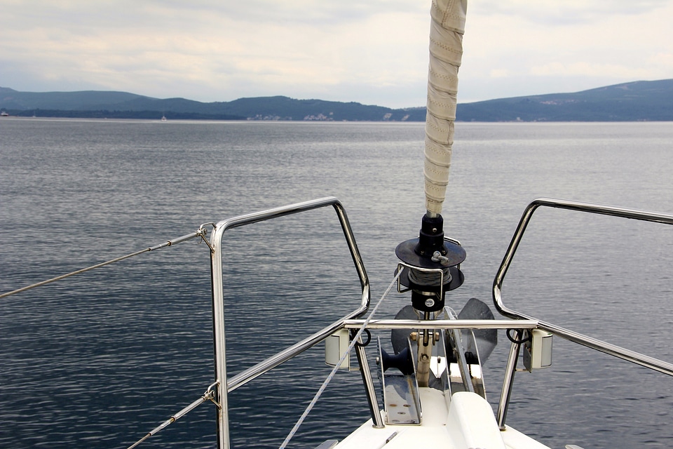 Sailing vessel yacht sea