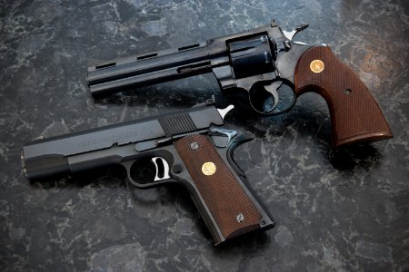Colt Python and pre-70 National Match