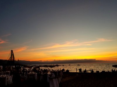 Sunset at the pier
