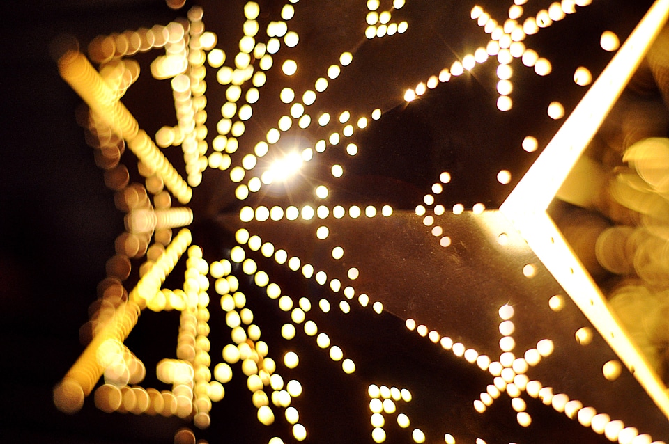 Yellow holiday decorative