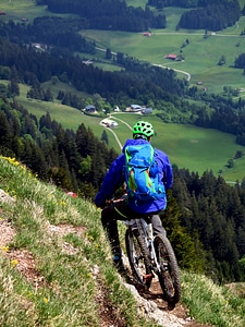 Alpine mountains transalp photo