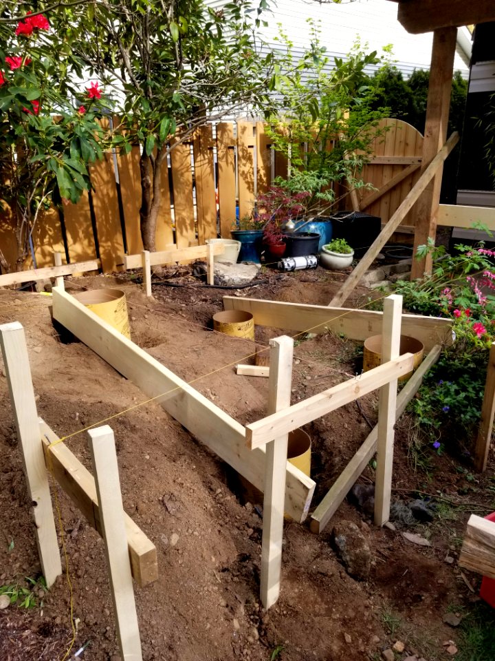Day 119 deck construction continues