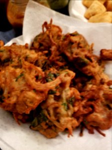 day 069 pakoras. Building on last night's dinner.