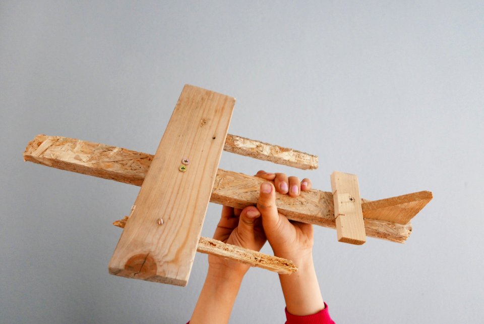 9x13 - Hand Crafted - Flugzeug