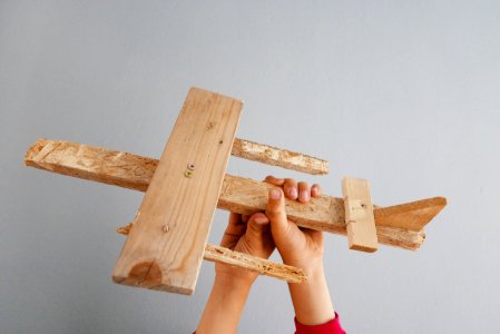 9x13 - Hand Crafted - Flugzeug