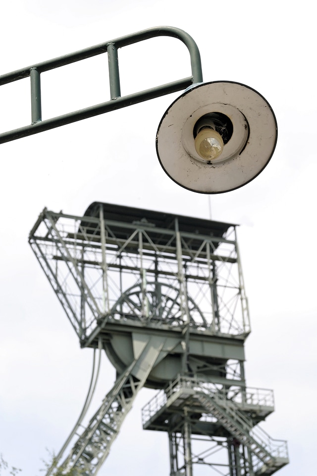 Ruhr area industry headframe
