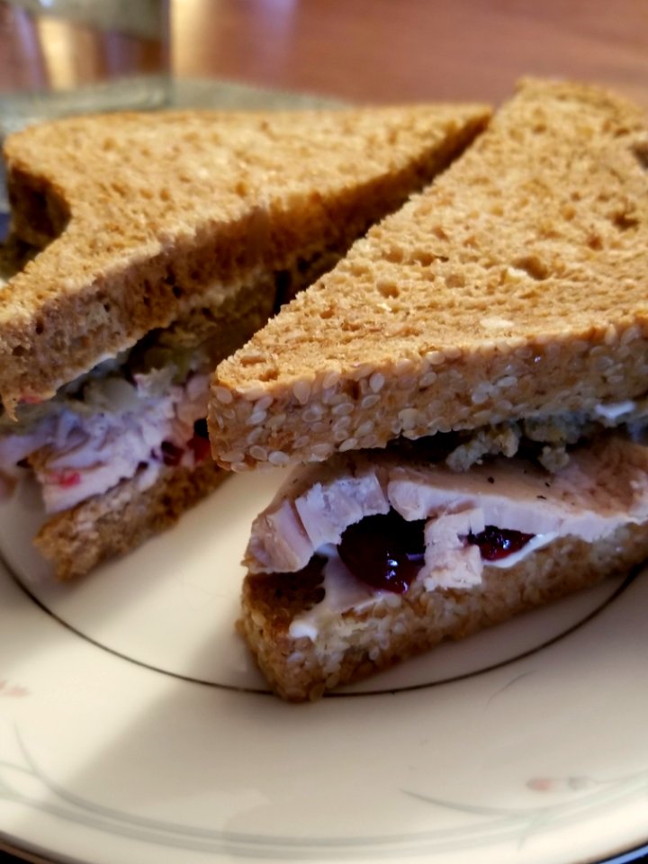Day 360 the fully loaded turkey sandwich.