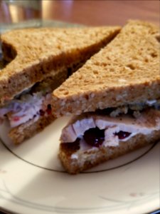 Day 360 the fully loaded turkey sandwich.