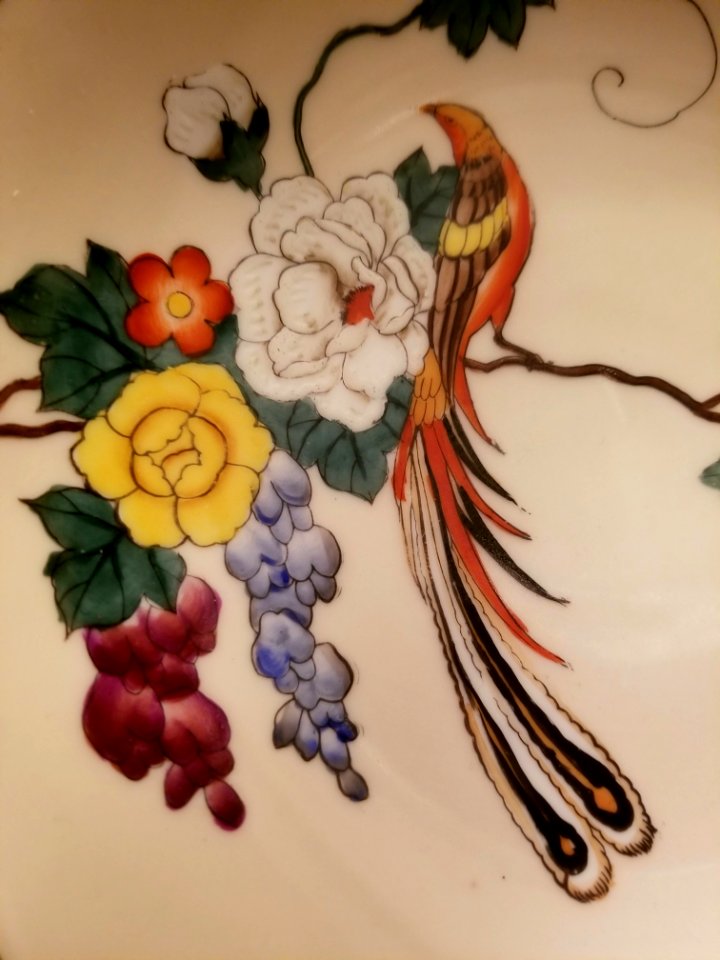 Day 109 Noritake bowl detail.