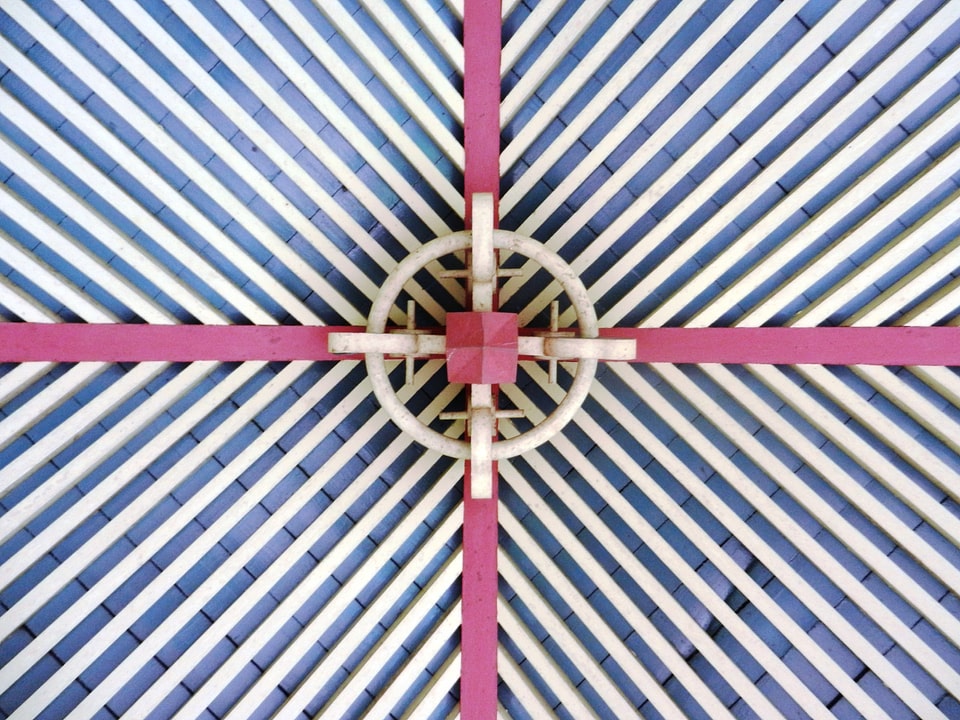 Strips bar the background