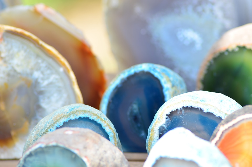 Violet blue decoration