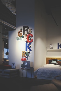 Interior design bed