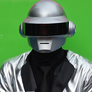 Robot mask carnival