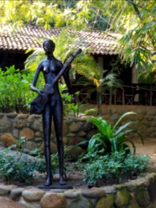 Statue at Las Caletas