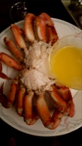 Crab dinner photo