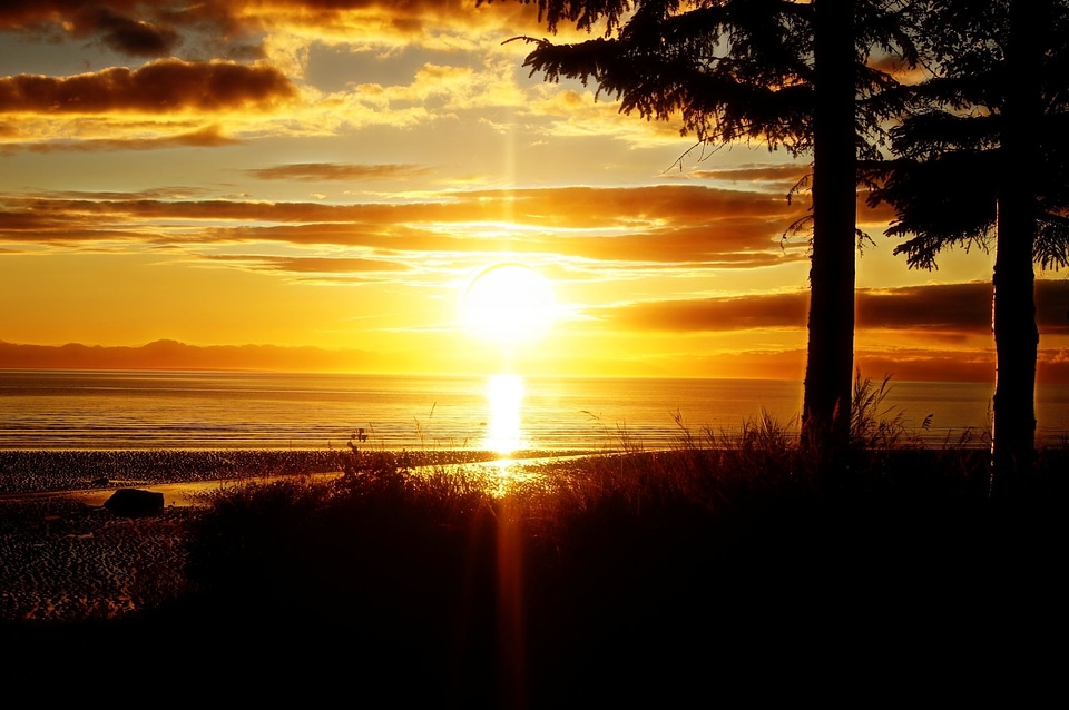 Coastal landscape ocean