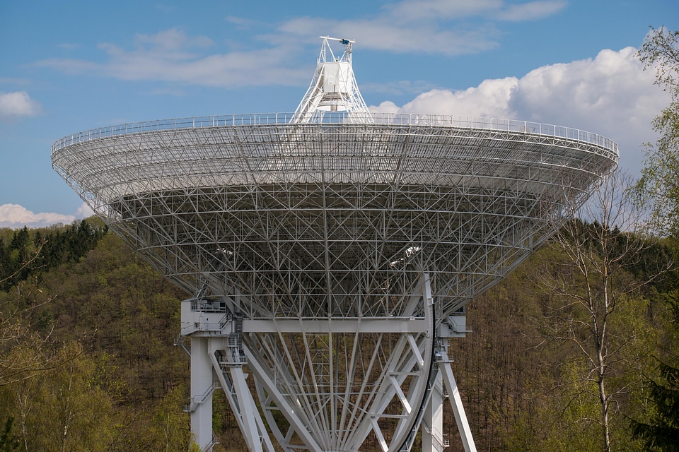 Architecture eifel telescope photo