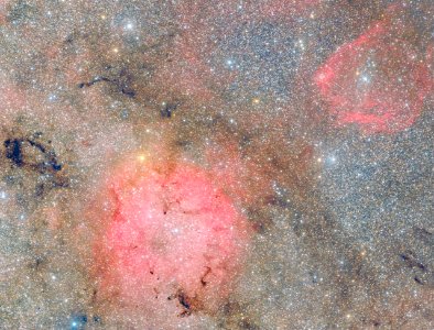 IC 1396 + Sh2-129 photo