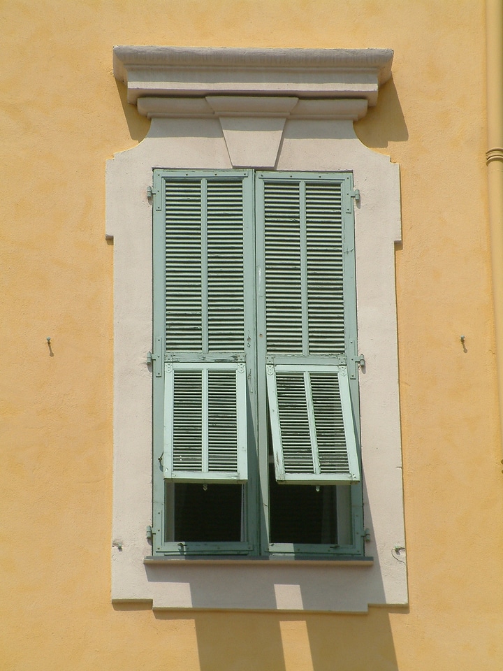 Window mediterranean shutters