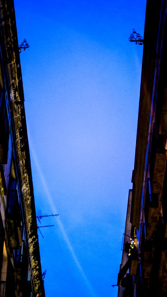 cielo entre calles