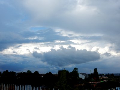 Dramatic clouds photo