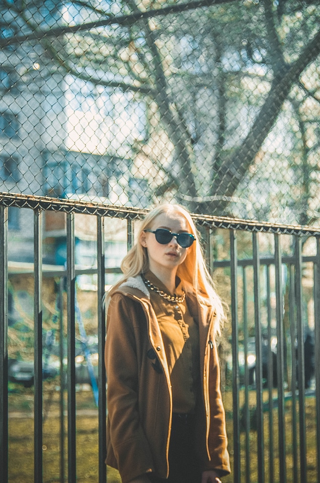 Blonde young portrait