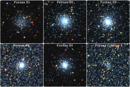 Fornax Dwarf globular clusters photo