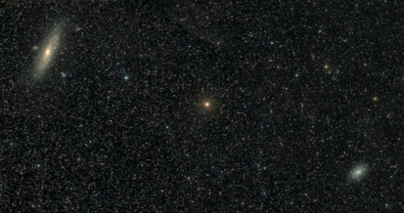 M31 and M33 + Mirach photo