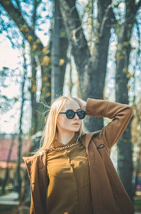 Blonde young portrait