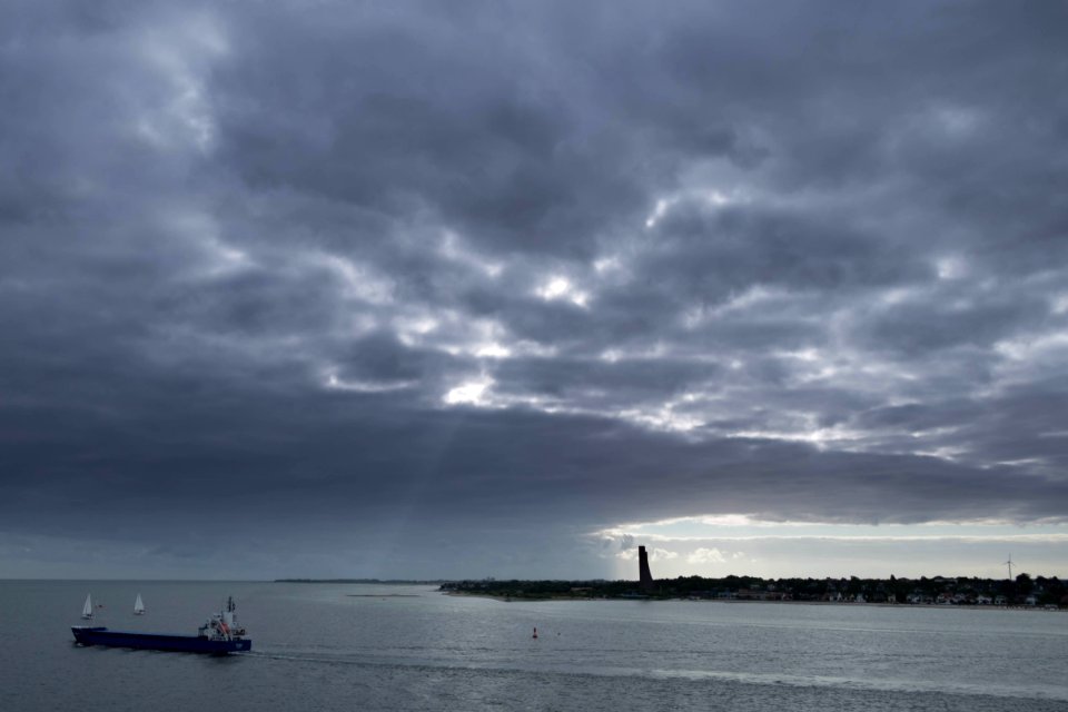 Sky over Kiel, Germany