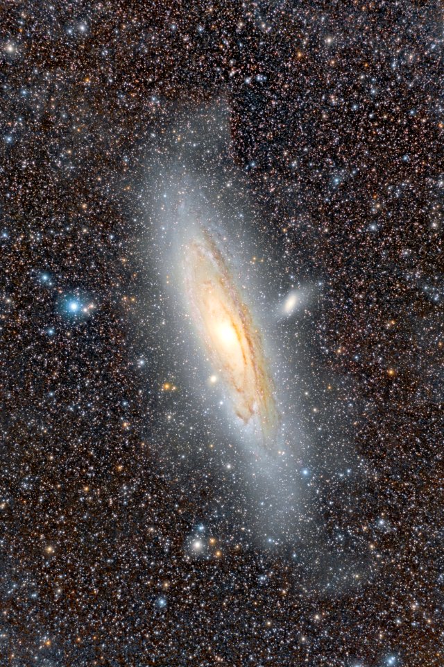 Andromeda Galaxy [Ultra-deep version 2020]