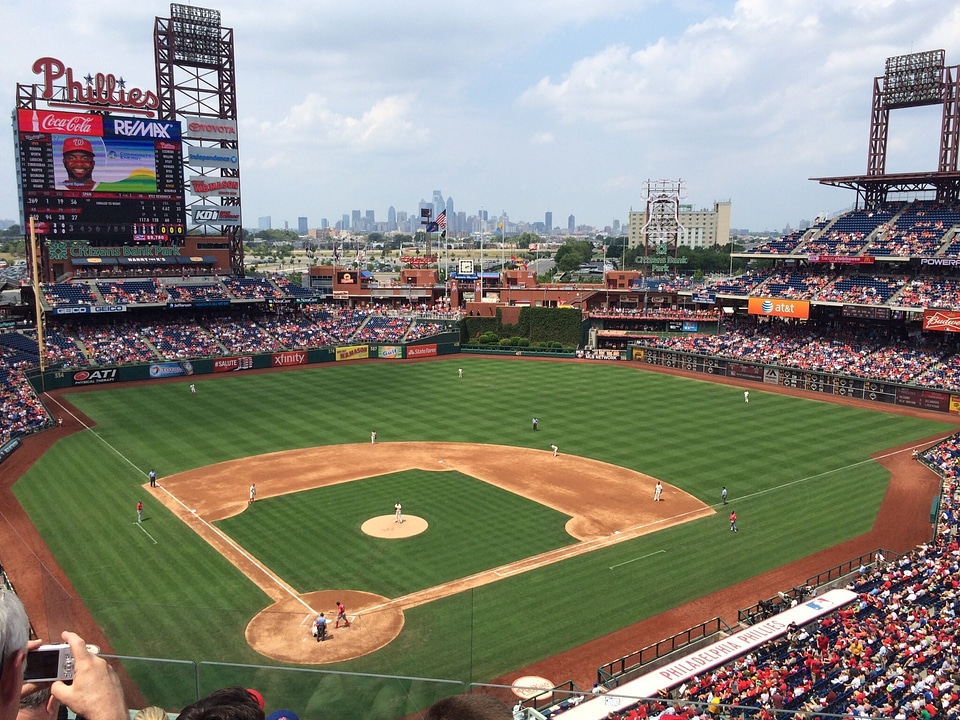 Baseball stadium sport