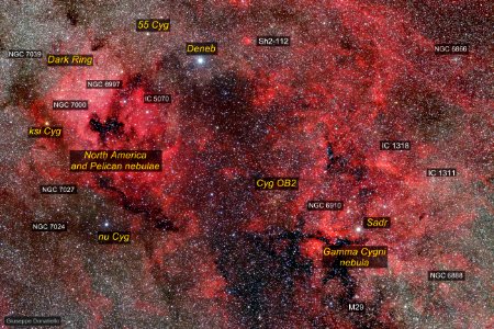 From Deneb to Sadr (labelled)