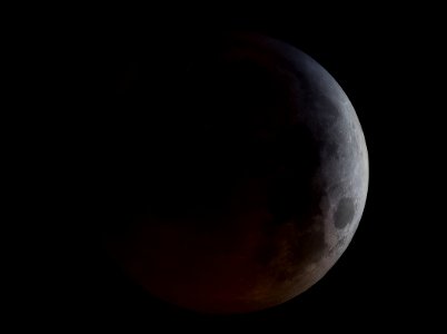 Total Lunar Eclipse 21-01-2019 (start)