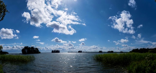 Panorama View of Hjälmaren @Herrfallet, Sweden