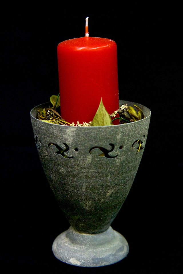 Room decorations cup candle
