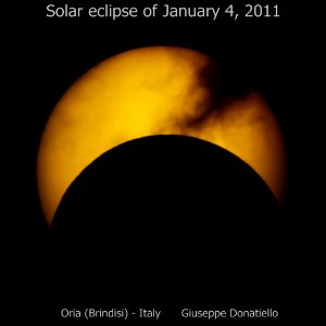 Solar Eclipse on January 4, 2011 at 09:54:49