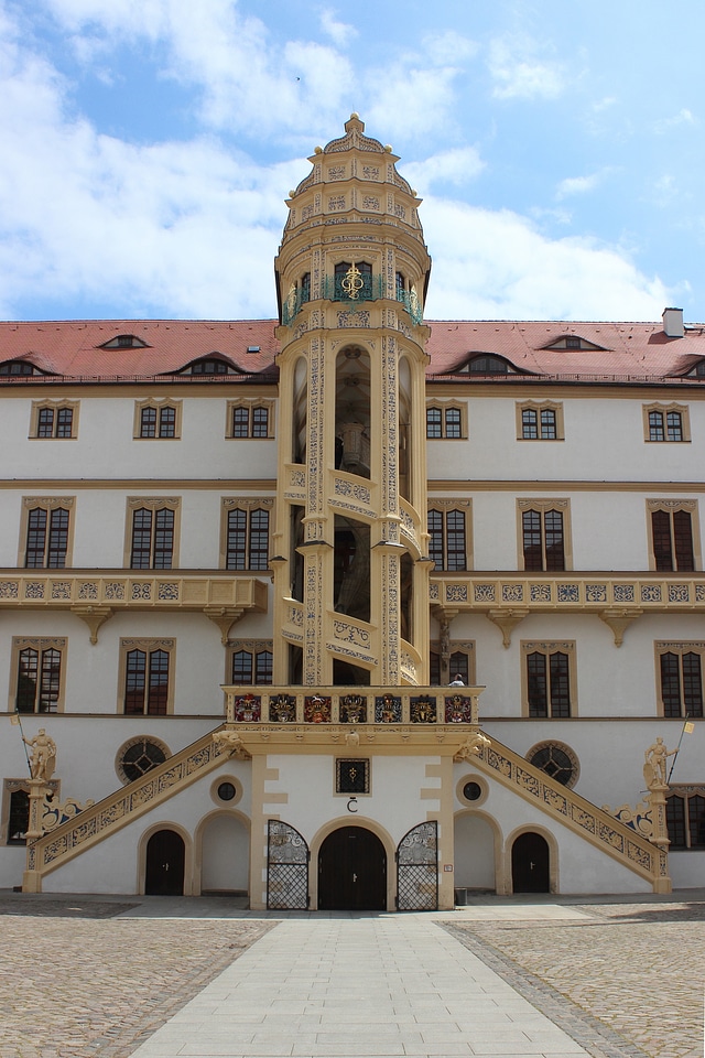 Castle saxony torgau