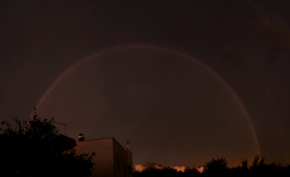 Crepuscular Rainbow