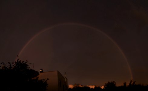 Crepuscular Rainbow photo