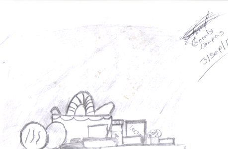 boceto de bodegon