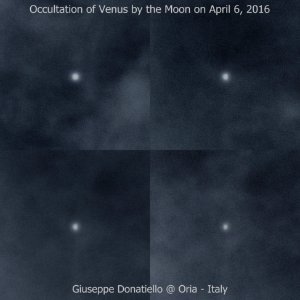 Daytime Occultation of Venus by the Moon on April 6, 2016