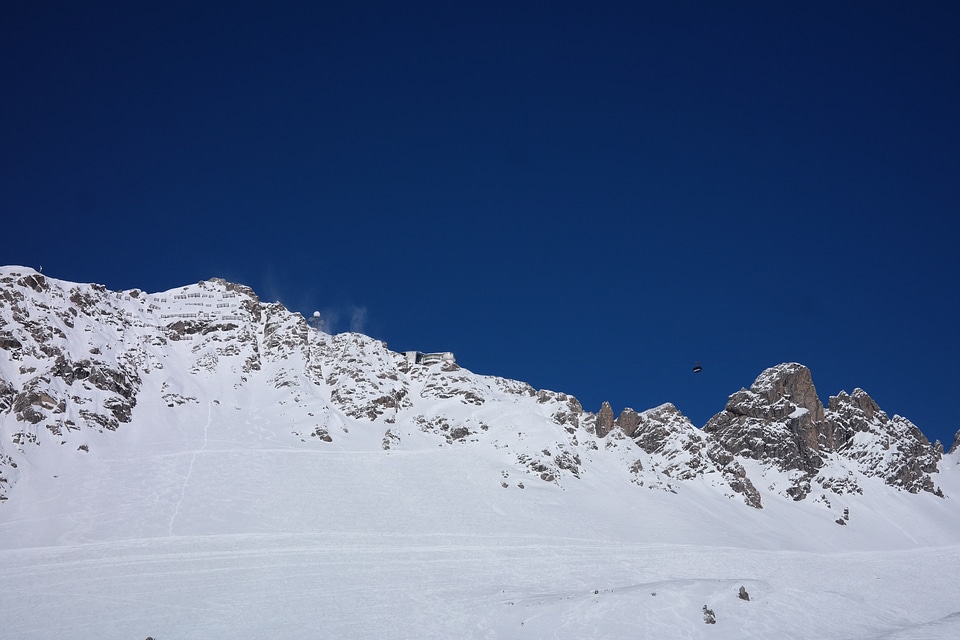 Mountains mountain peaks wintry