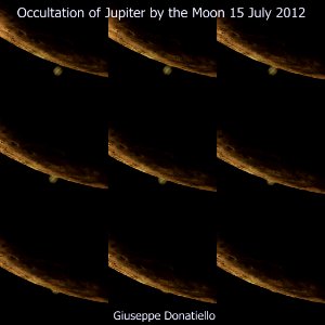Jupiter Occultation (15th July 2012)