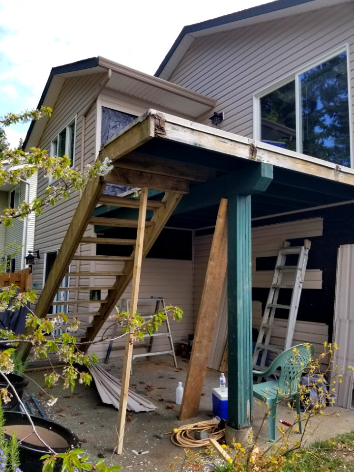 Deck remodel