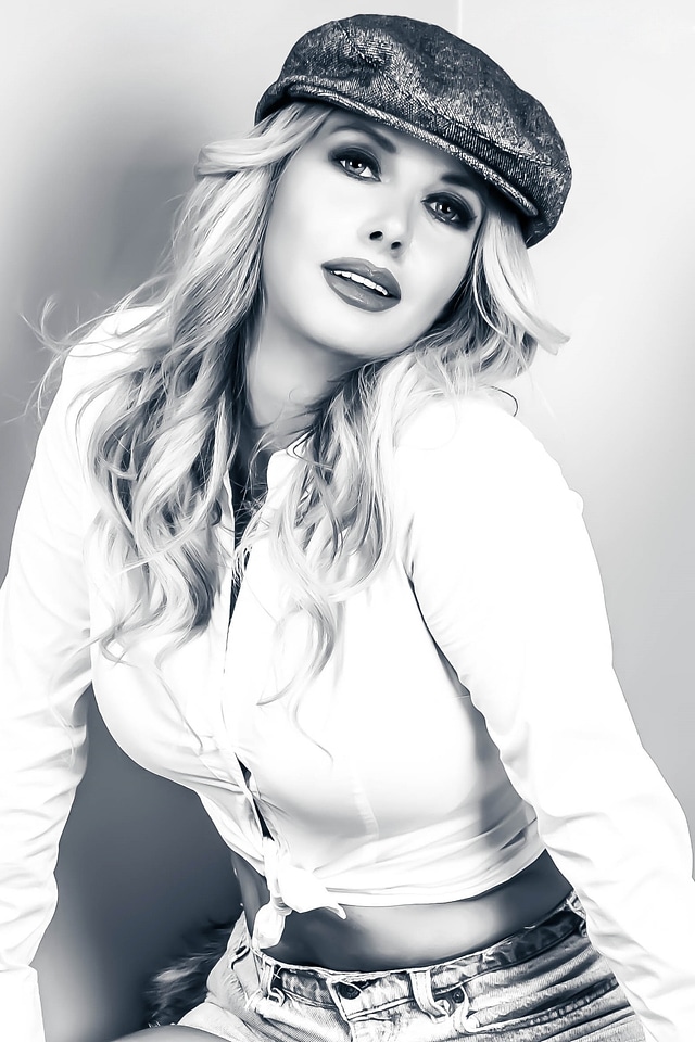 Style woman portrait