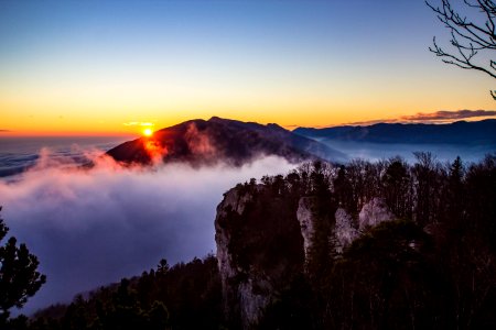 Sonnenuntergang Roggenfluh photo